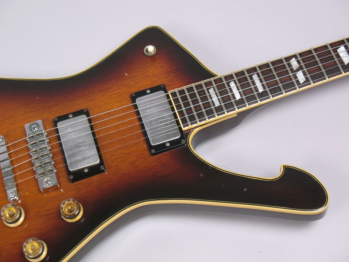 1977 Ibanez Iceman IC200 Guitar Set Neck with Flying Finger Pickups eBay